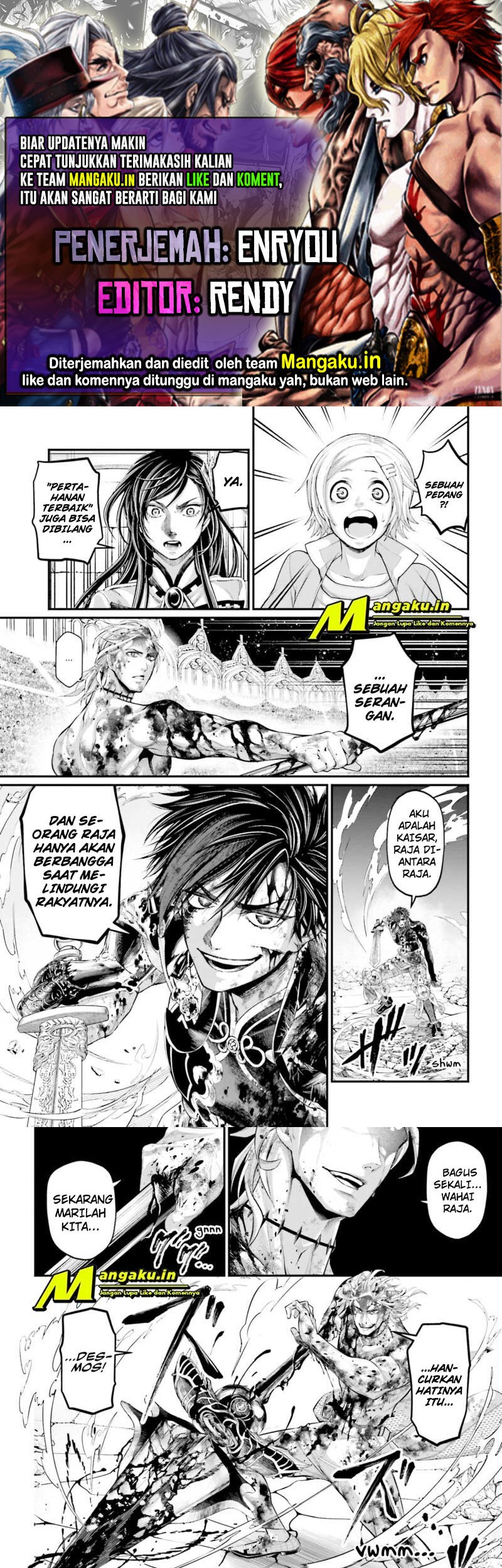 Shuumatsu no Valkyrie Chapter 63.2 - halaman 1