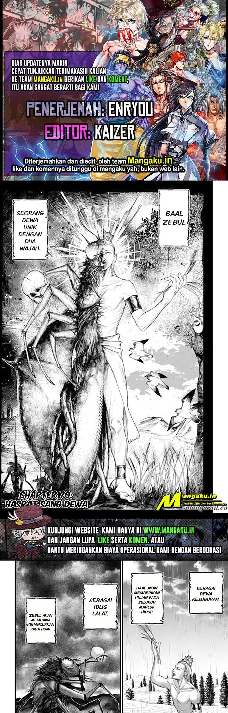 Shuumatsu no Valkyrie Chapter 70 - halaman 1