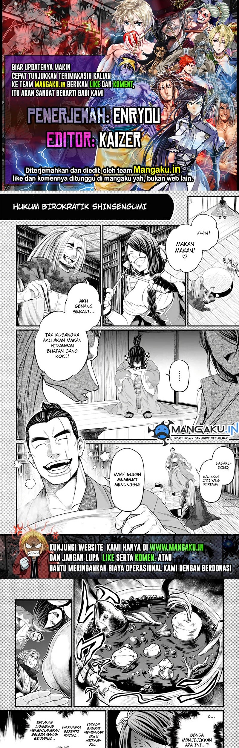Shuumatsu no Valkyrie Chapter 75.5 - halaman 1