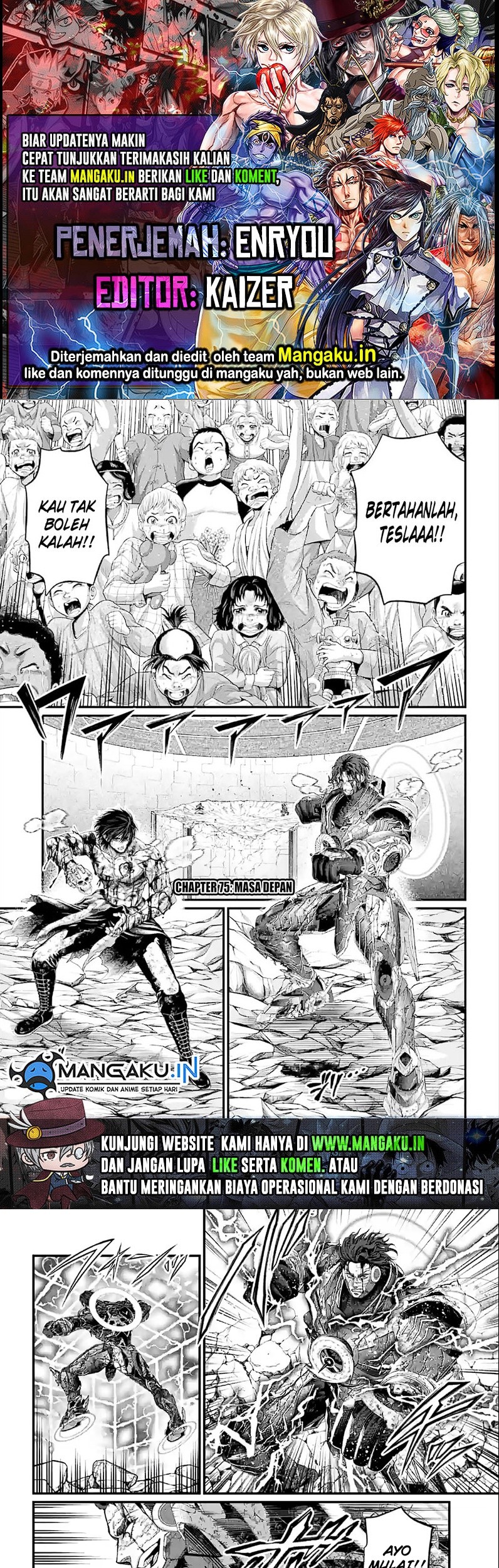 Shuumatsu no Valkyrie Chapter 75 - halaman 1