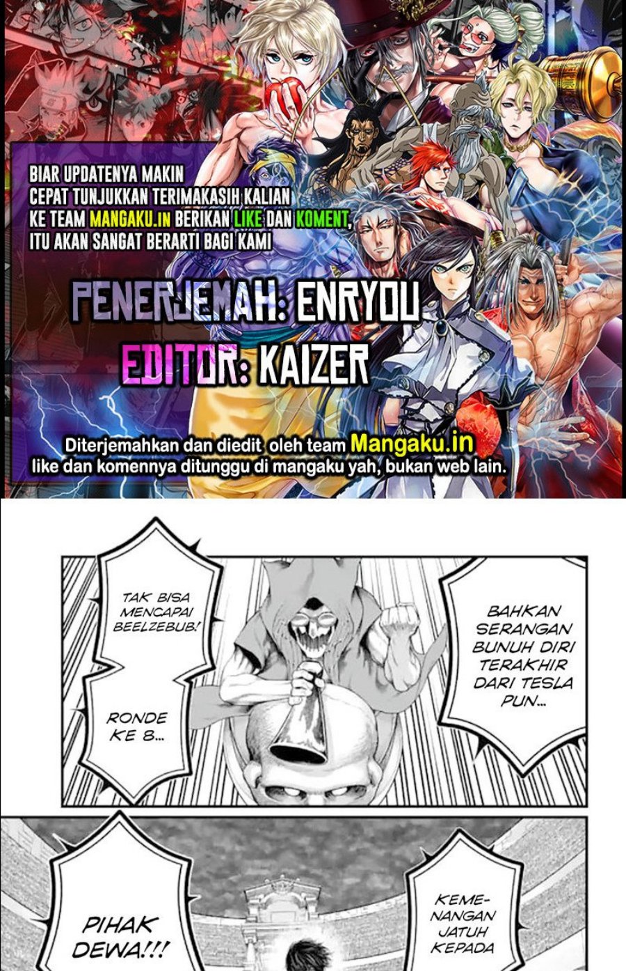 Shuumatsu no Valkyrie Chapter 77.1 - halaman 1