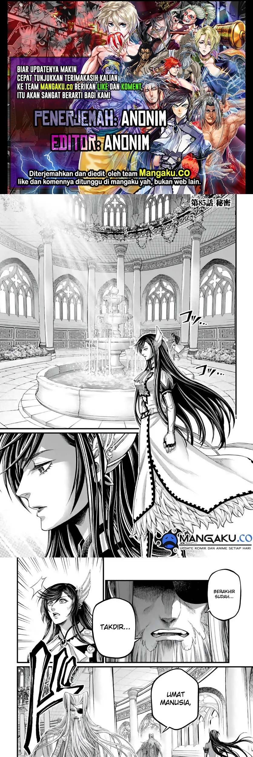 Shuumatsu no Valkyrie Chapter 85.1 - halaman 1