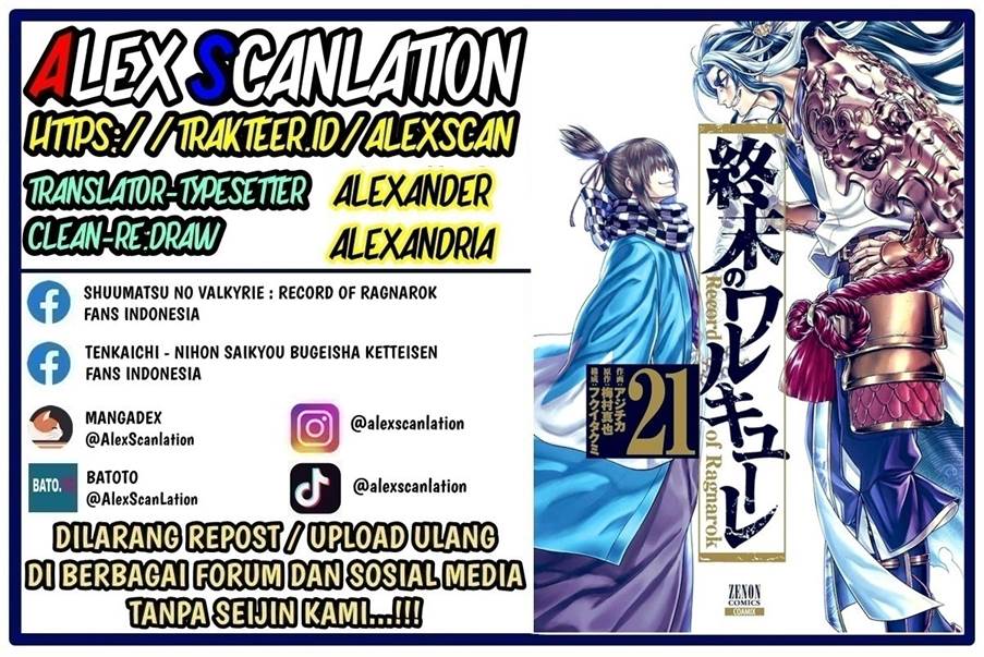 Shuumatsu no Valkyrie Chapter 93 - halaman 1