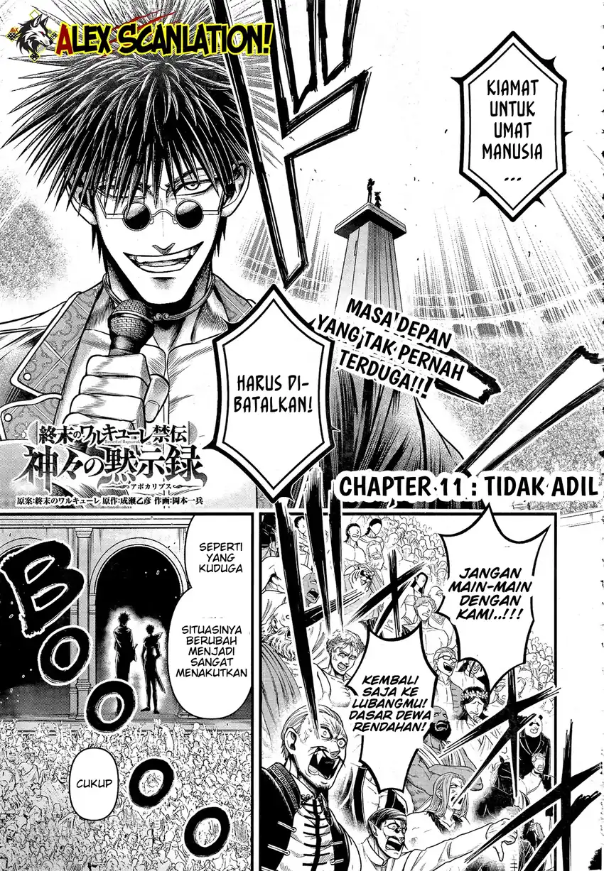 Shuumatsu no Valkyrie Kinden – Kamigami no Apocalypse Chapter 11 - halaman 3