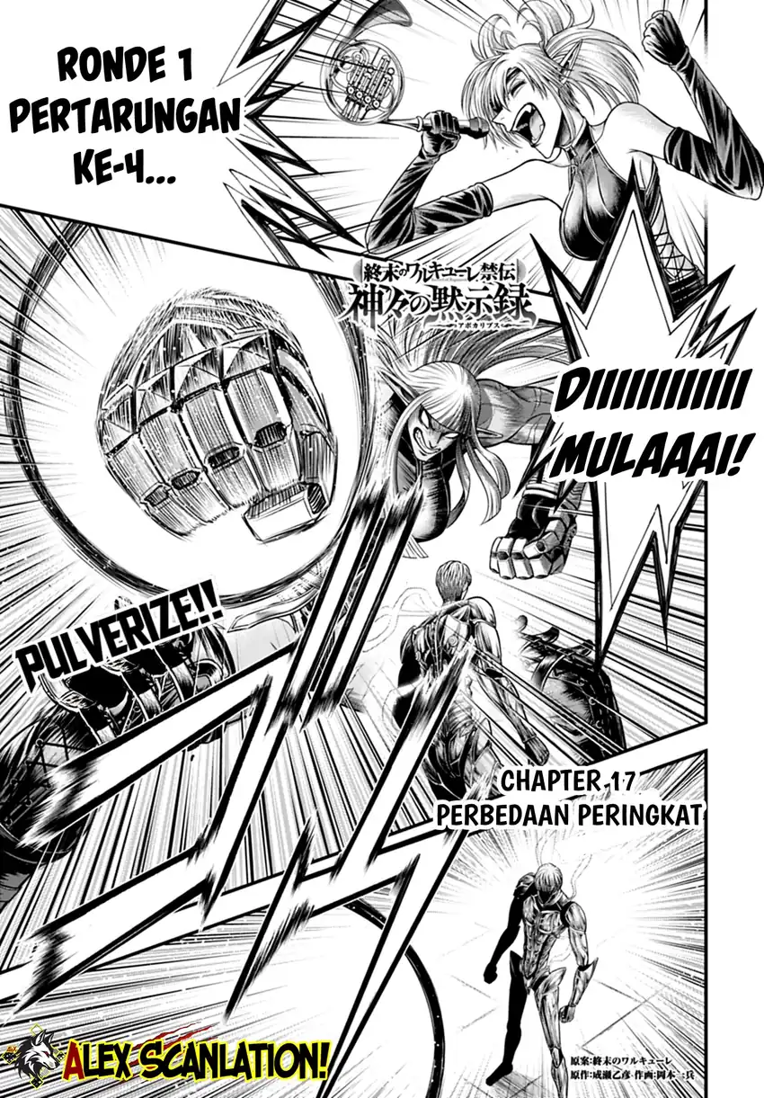 Shuumatsu no Valkyrie Kinden – Kamigami no Apocalypse Chapter 17 - halaman 3