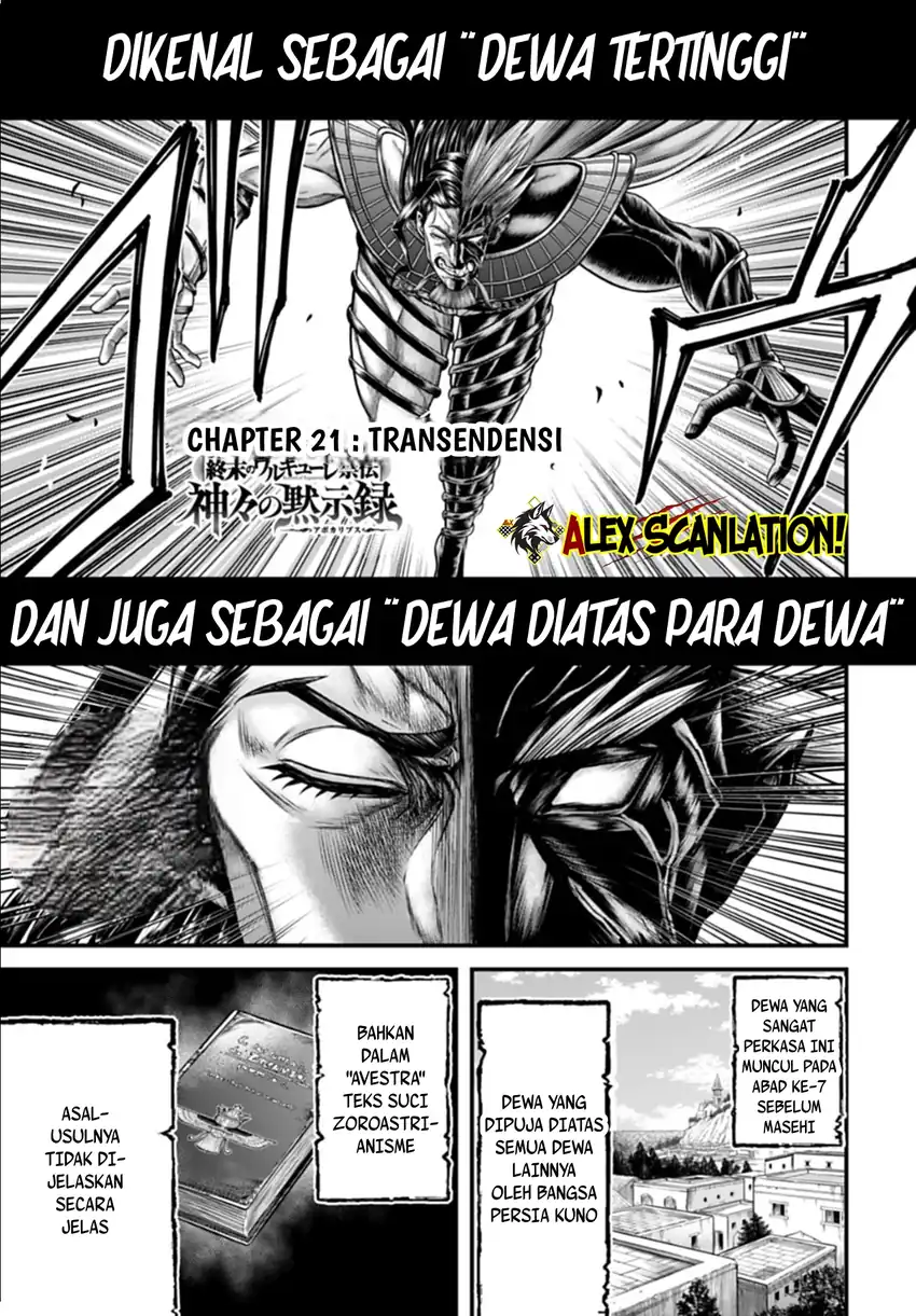 Shuumatsu no Valkyrie Kinden – Kamigami no Apocalypse Chapter 21 - halaman 3