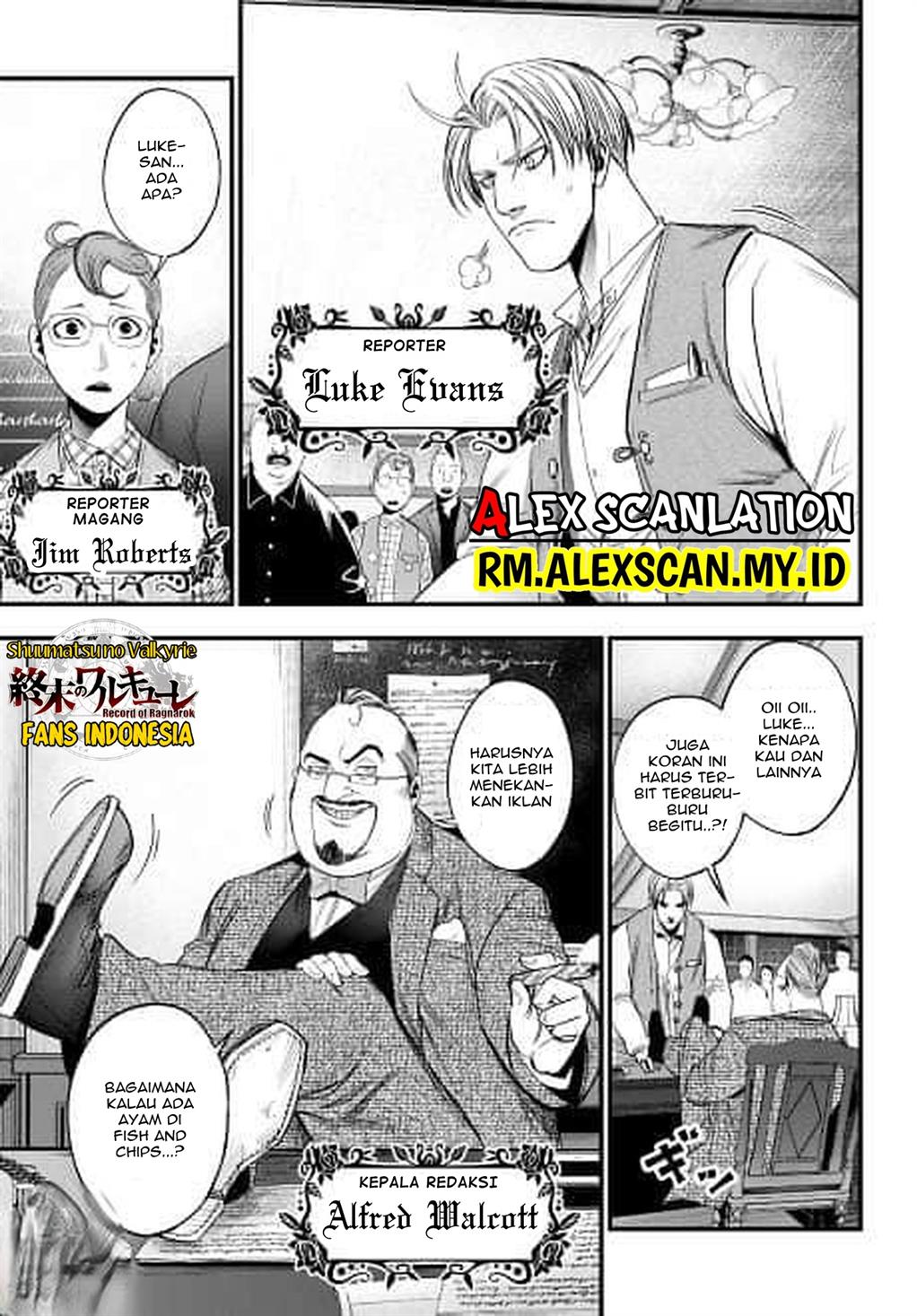 Shuumatsu no Valkyrie Kitan – Jack the Ripper no Jikenbo Chapter 1 - halaman 11