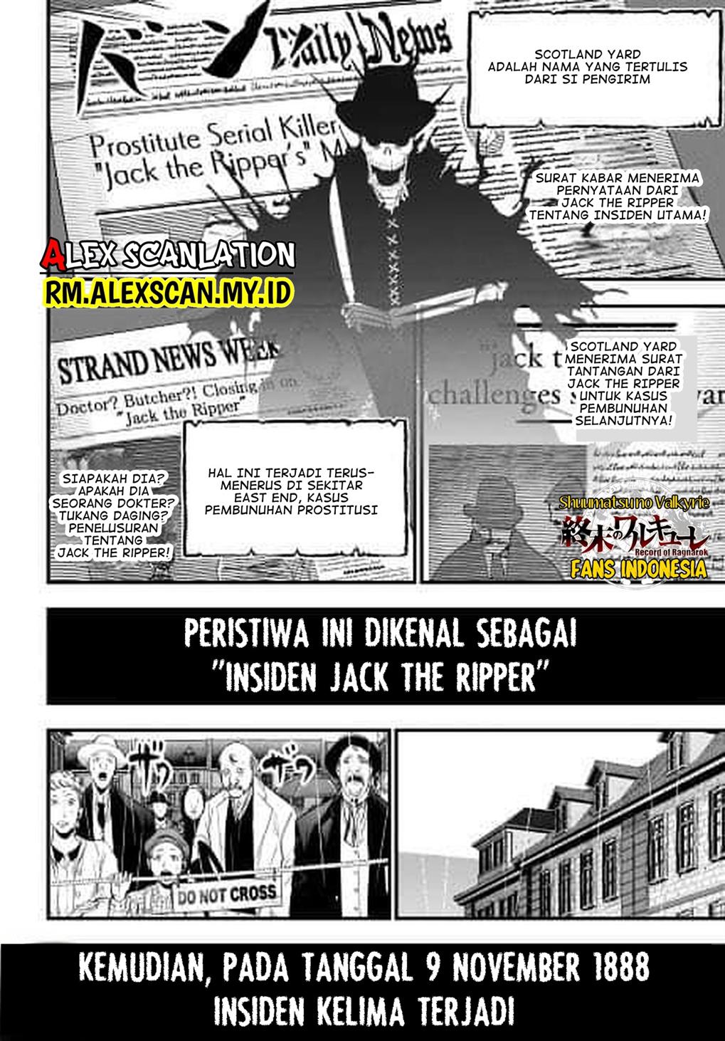 Shuumatsu no Valkyrie Kitan – Jack the Ripper no Jikenbo Chapter 1 - halaman 14