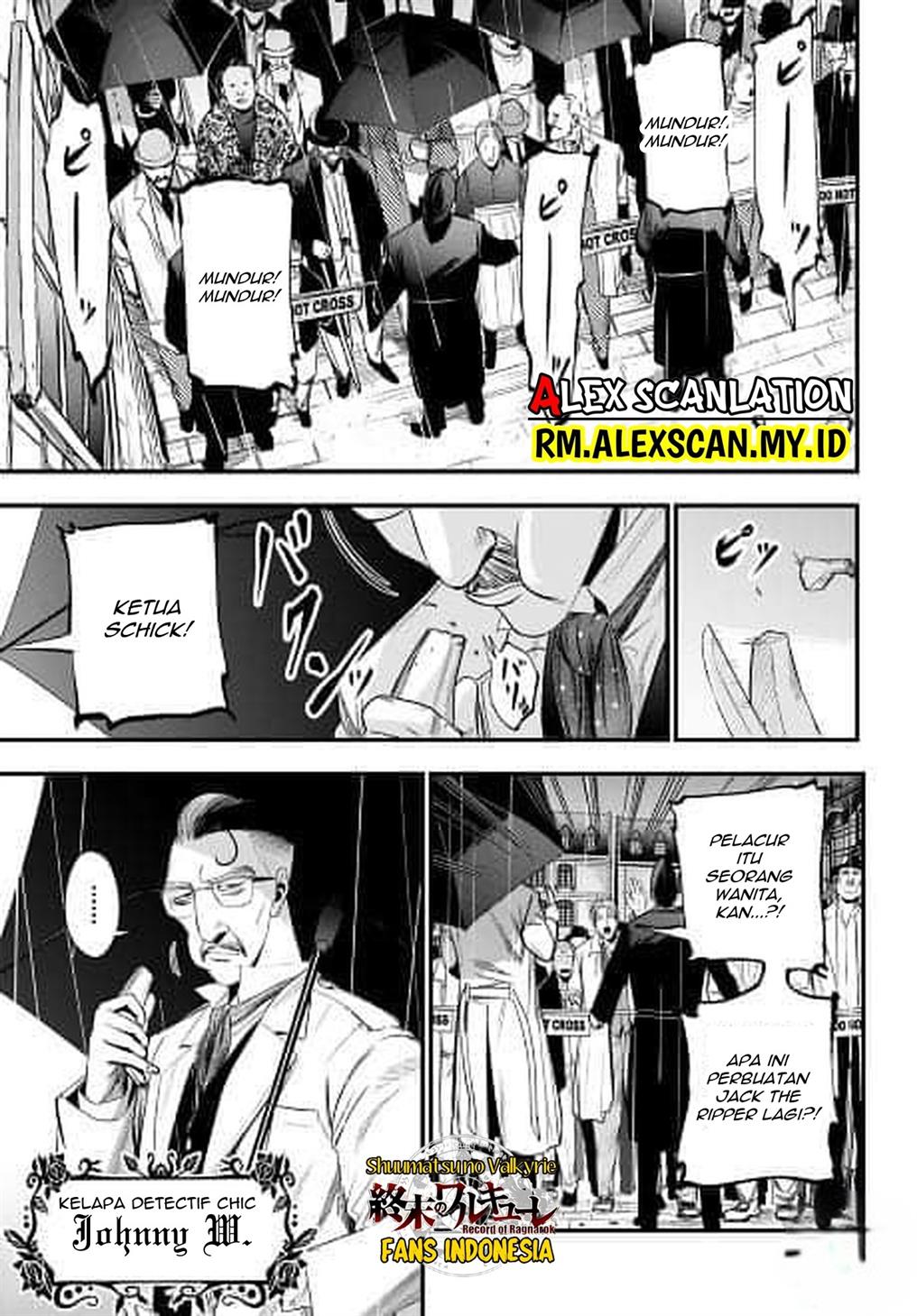 Shuumatsu no Valkyrie Kitan – Jack the Ripper no Jikenbo Chapter 1 - halaman 15