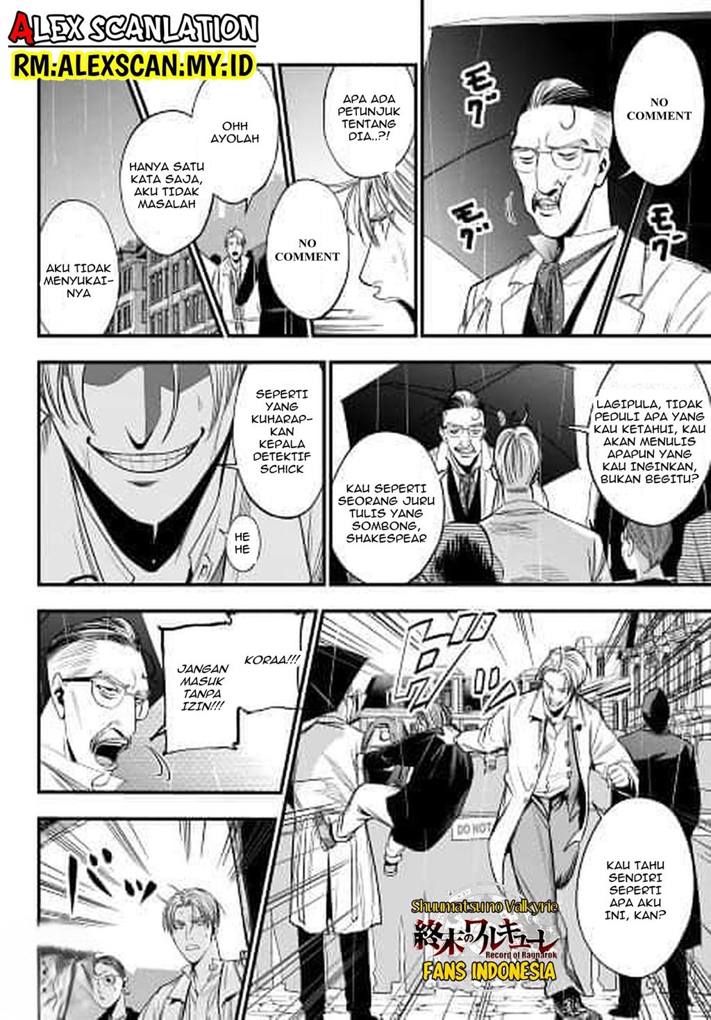 Shuumatsu no Valkyrie Kitan – Jack the Ripper no Jikenbo Chapter 1 - halaman 16