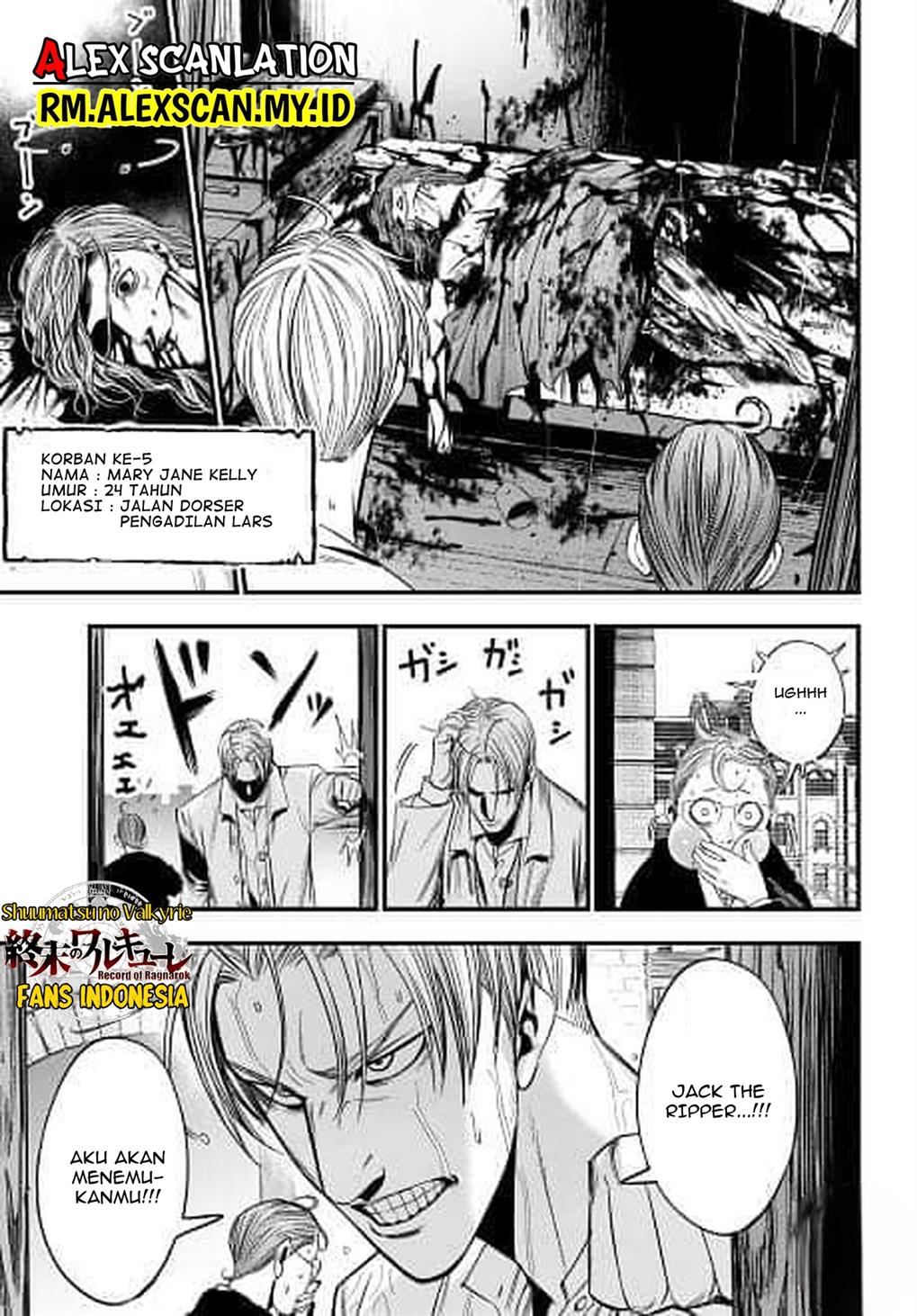 Shuumatsu no Valkyrie Kitan – Jack the Ripper no Jikenbo Chapter 1 - halaman 17