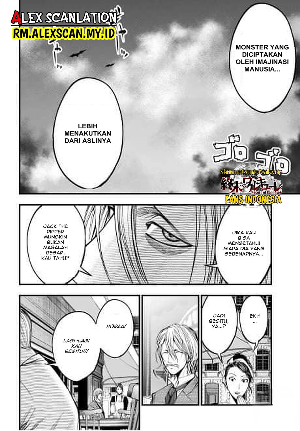 Shuumatsu no Valkyrie Kitan – Jack the Ripper no Jikenbo Chapter 1 - halaman 22