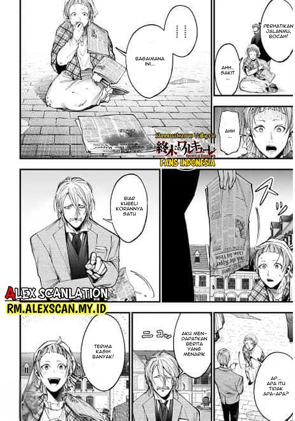 Shuumatsu no Valkyrie Kitan – Jack the Ripper no Jikenbo Chapter 1 - halaman 26