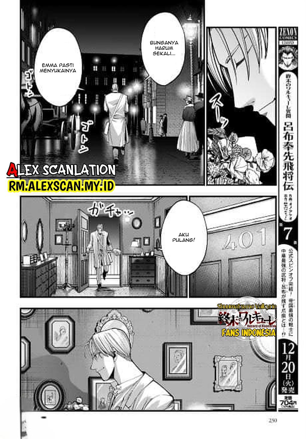 Shuumatsu no Valkyrie Kitan – Jack the Ripper no Jikenbo Chapter 1 - halaman 30