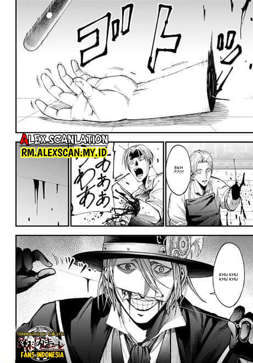 Shuumatsu no Valkyrie Kitan – Jack the Ripper no Jikenbo Chapter 1 - halaman 54