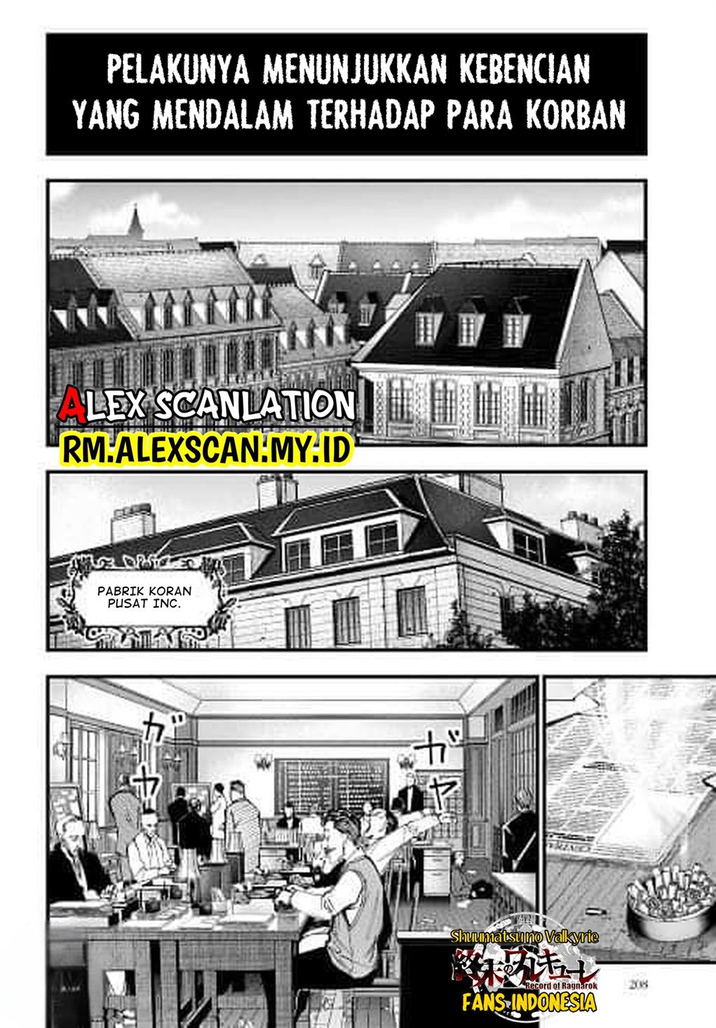 Shuumatsu no Valkyrie Kitan – Jack the Ripper no Jikenbo Chapter 1 - halaman 8