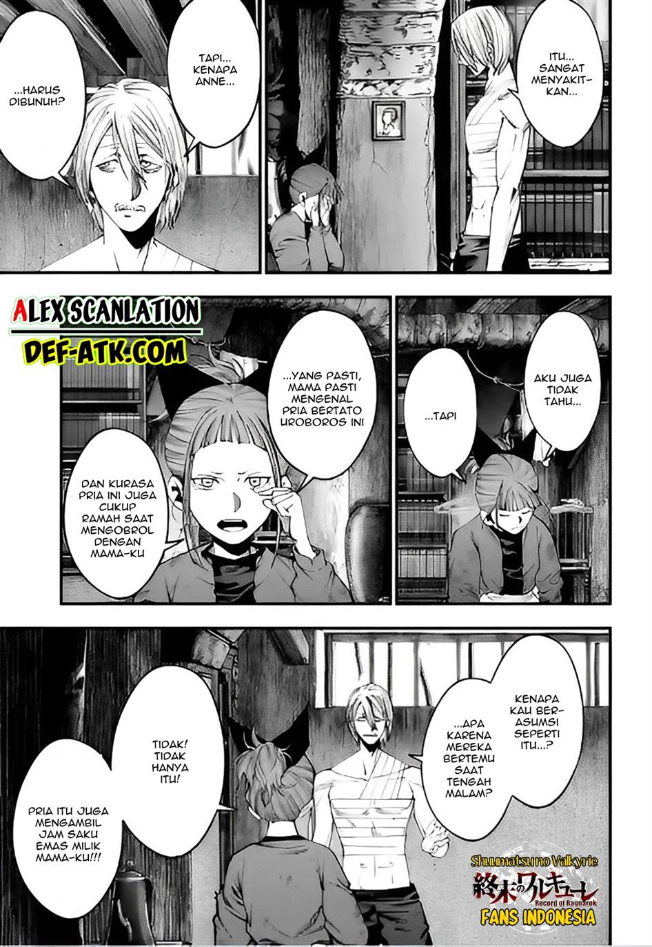 Shuumatsu no Valkyrie Kitan – Jack the Ripper no Jikenbo Chapter 11 - halaman 13