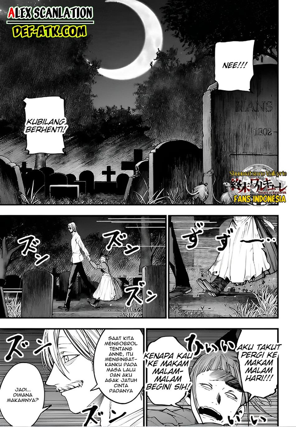 Shuumatsu no Valkyrie Kitan – Jack the Ripper no Jikenbo Chapter 11 - halaman 19