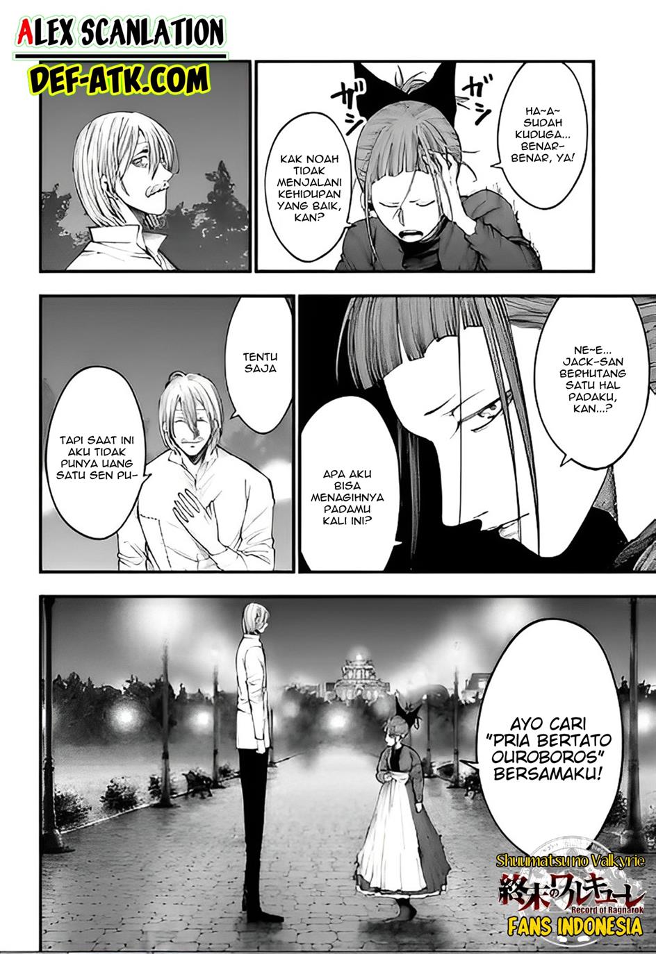 Shuumatsu no Valkyrie Kitan – Jack the Ripper no Jikenbo Chapter 12 - halaman 22