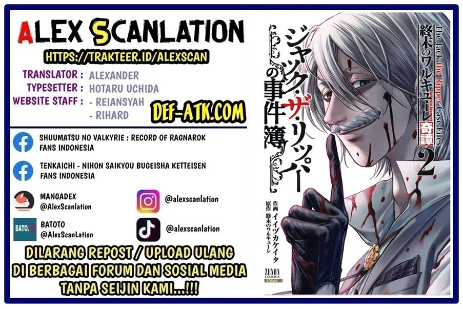 Shuumatsu no Valkyrie Kitan – Jack the Ripper no Jikenbo Chapter 15 - halaman 2