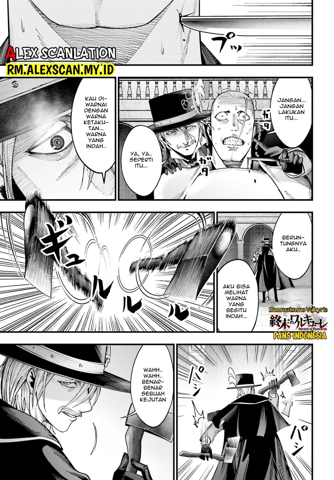 Shuumatsu no Valkyrie Kitan – Jack the Ripper no Jikenbo Chapter 3 - halaman 19