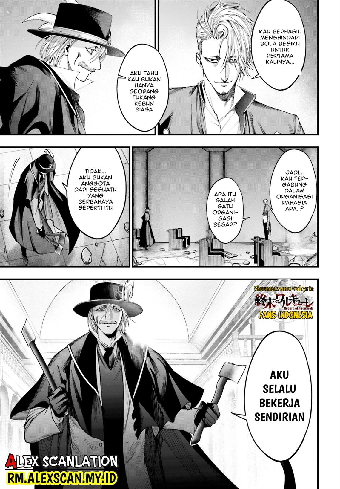 Shuumatsu no Valkyrie Kitan – Jack the Ripper no Jikenbo Chapter 3 - halaman 31
