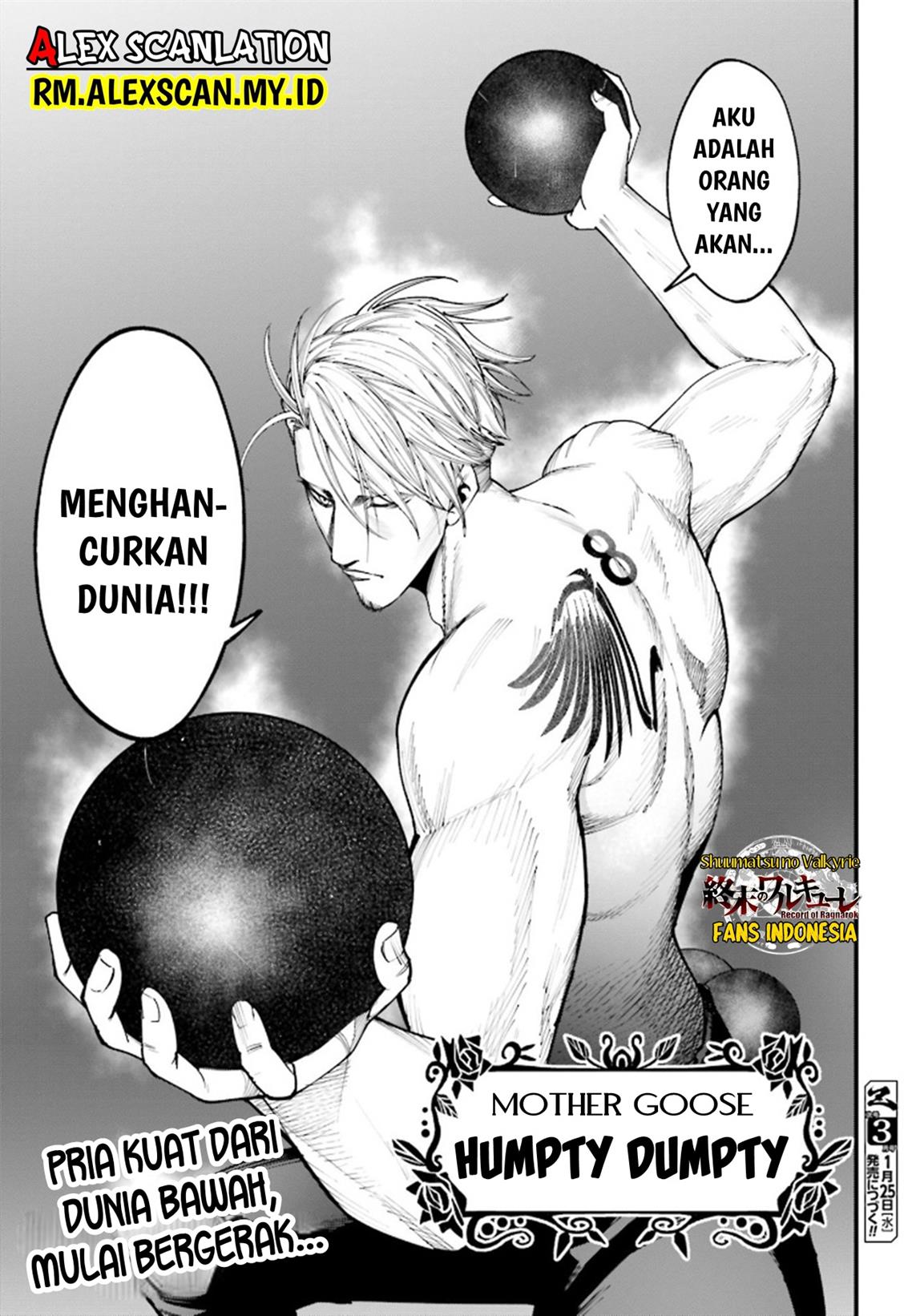 Shuumatsu no Valkyrie Kitan – Jack the Ripper no Jikenbo Chapter 3 - halaman 33