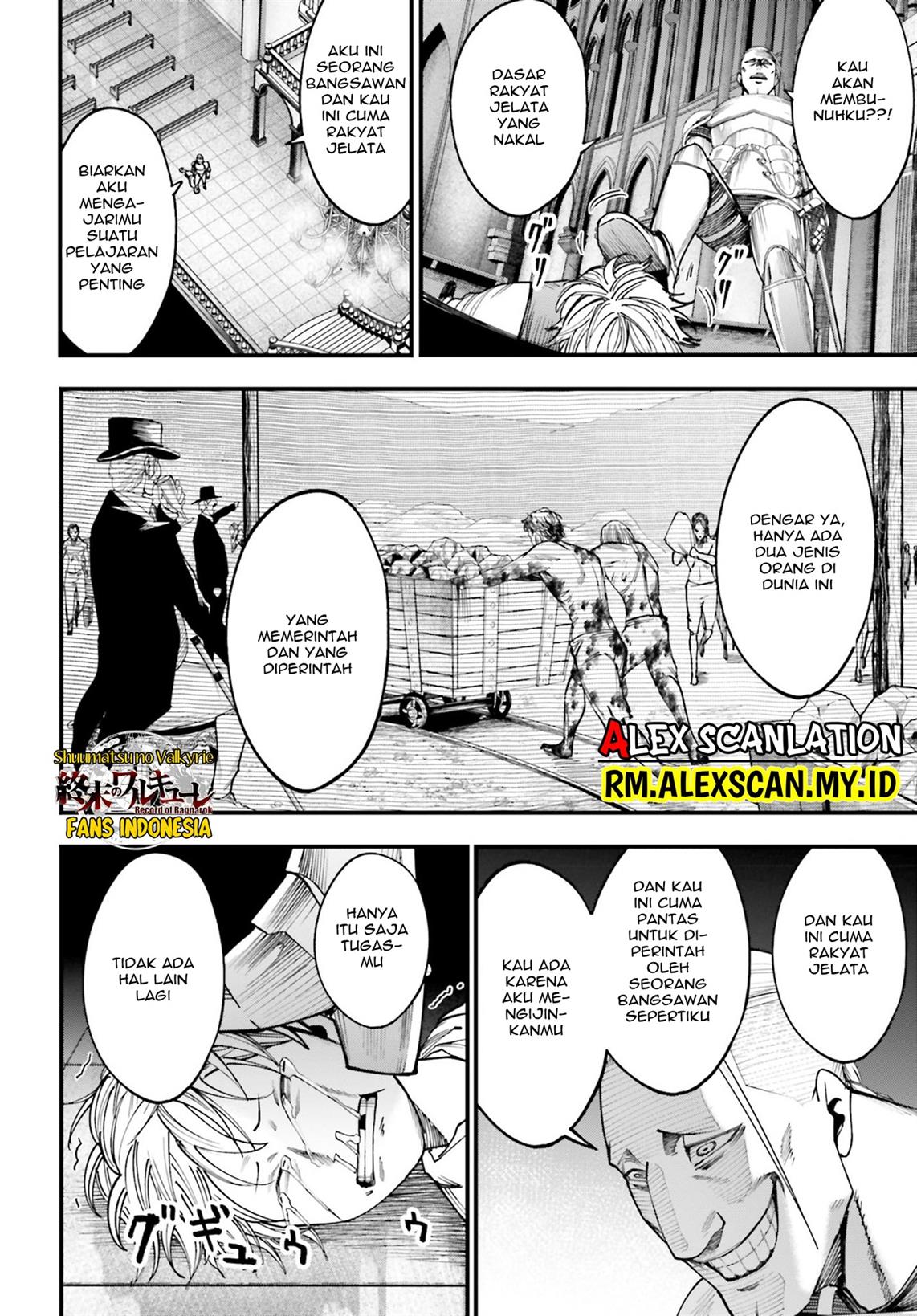 Shuumatsu no Valkyrie Kitan – Jack the Ripper no Jikenbo Chapter 3 - halaman 9