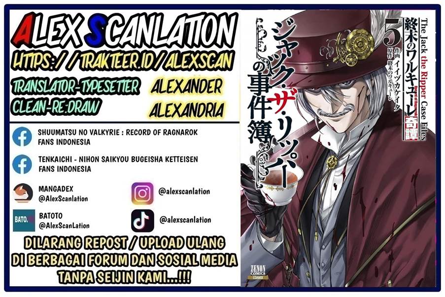 Shuumatsu no Valkyrie Kitan – Jack the Ripper no Jikenbo Chapter 36 - halaman 2