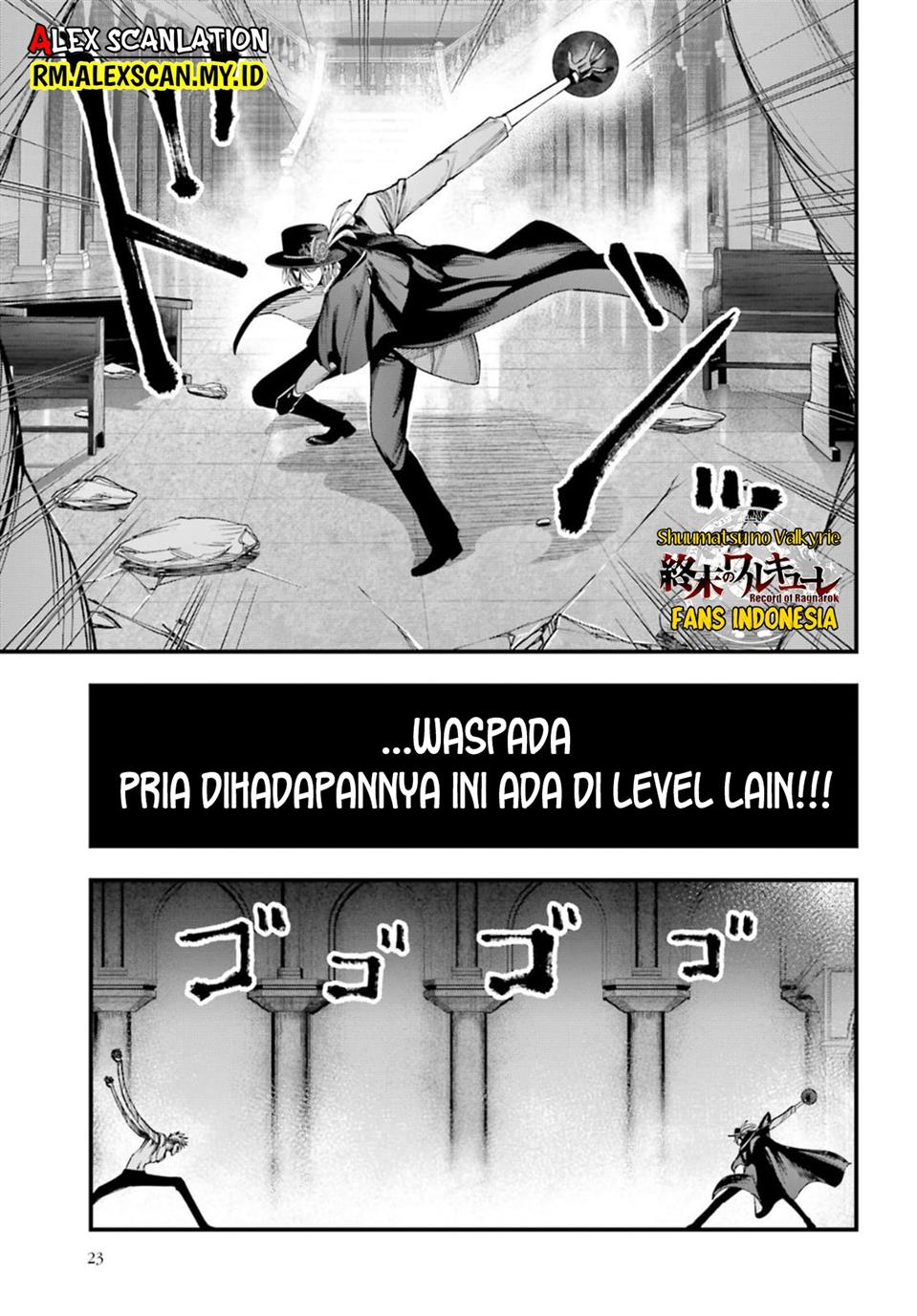 Shuumatsu no Valkyrie Kitan – Jack the Ripper no Jikenbo Chapter 4 - halaman 20