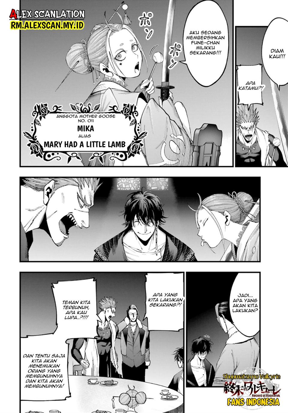 Shuumatsu no Valkyrie Kitan – Jack the Ripper no Jikenbo Chapter 4 - halaman 43