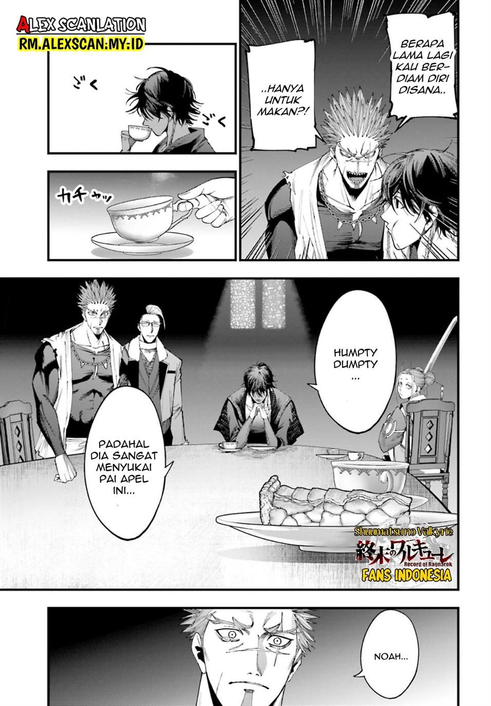 Shuumatsu no Valkyrie Kitan – Jack the Ripper no Jikenbo Chapter 4 - halaman 44