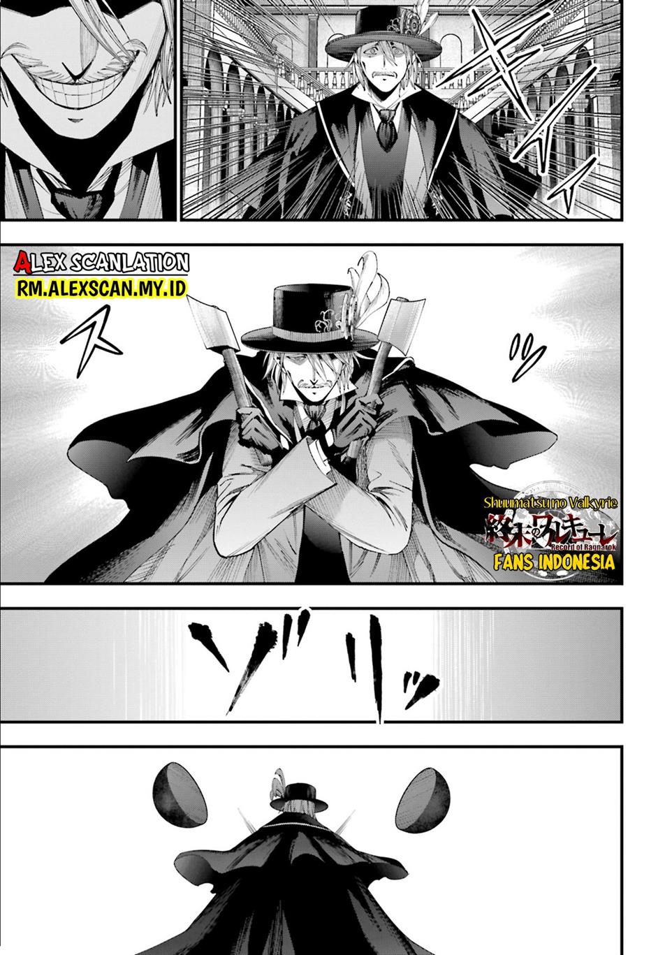 Shuumatsu no Valkyrie Kitan – Jack the Ripper no Jikenbo Chapter 4 - halaman 9