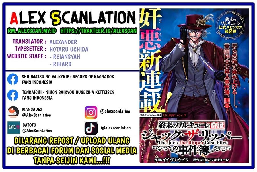 Shuumatsu no Valkyrie Kitan – Jack the Ripper no Jikenbo Chapter 5 - halaman 2