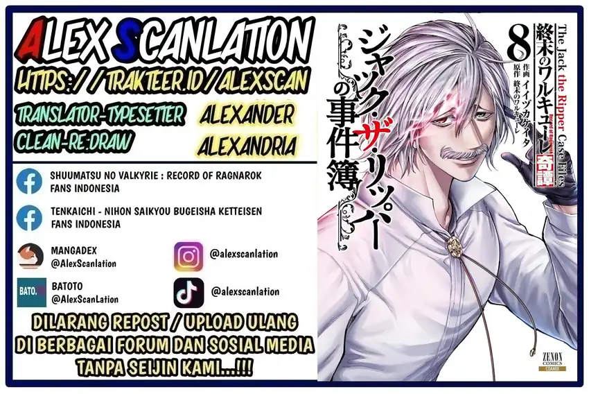 Shuumatsu no Valkyrie Kitan – Jack the Ripper no Jikenbo Chapter 53 - halaman 2