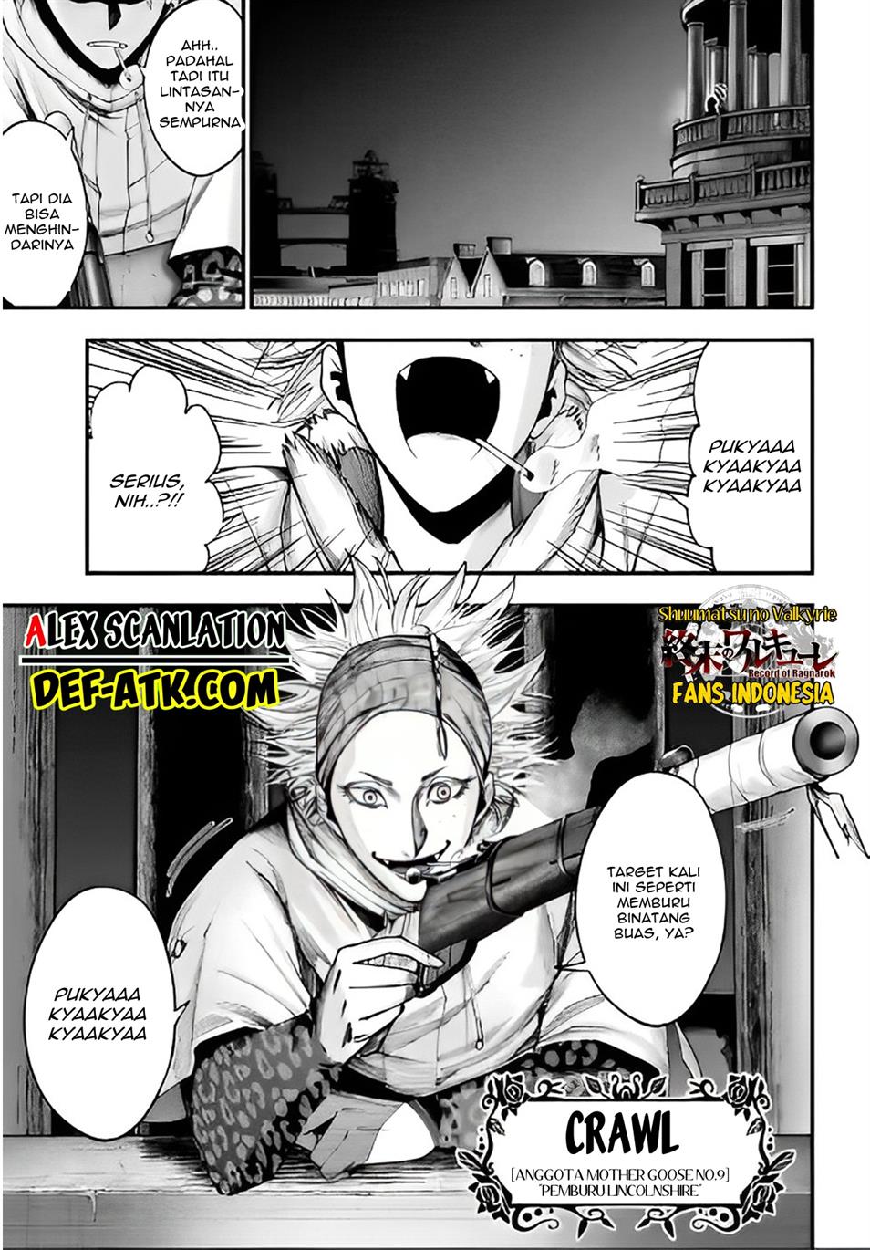 Shuumatsu no Valkyrie Kitan – Jack the Ripper no Jikenbo Chapter 8 - halaman 7