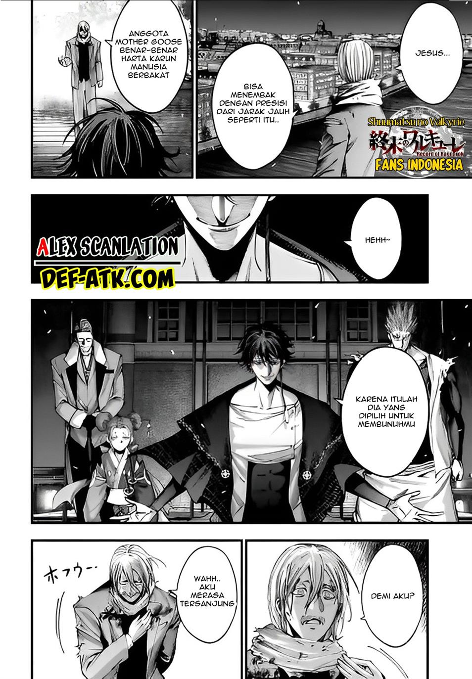 Shuumatsu no Valkyrie Kitan – Jack the Ripper no Jikenbo Chapter 8 - halaman 8
