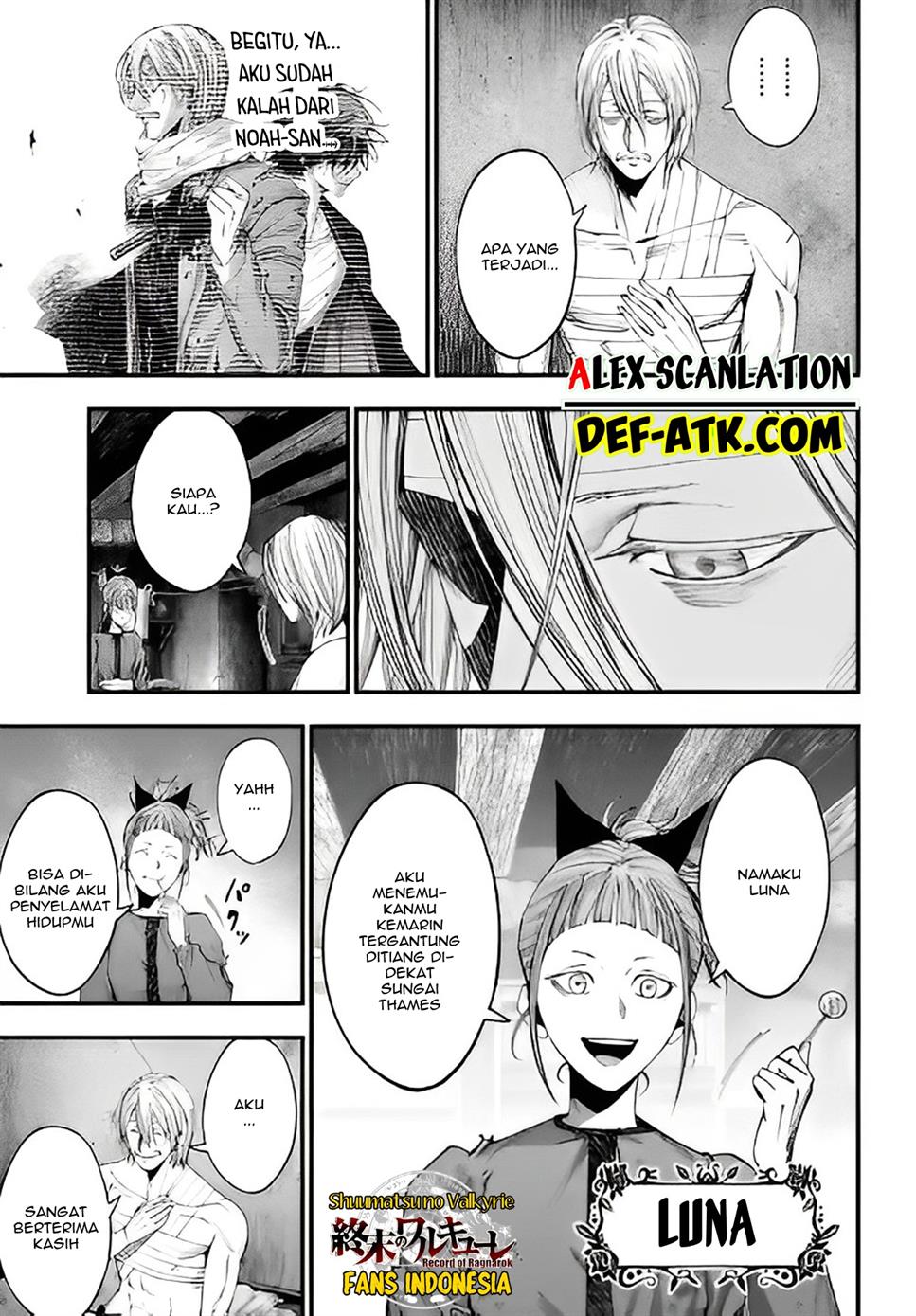 Shuumatsu no Valkyrie Kitan – Jack the Ripper no Jikenbo Chapter 9 - halaman 7