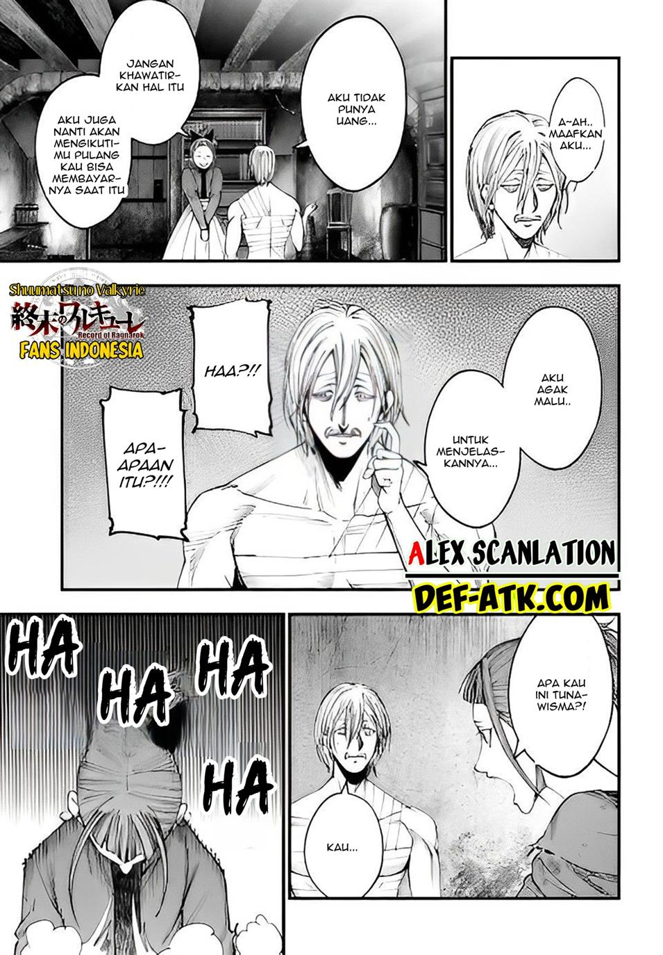 Shuumatsu no Valkyrie Kitan – Jack the Ripper no Jikenbo Chapter 9 - halaman 9