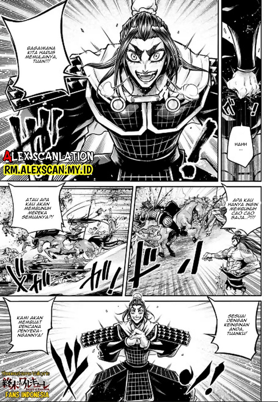 Shuumatsu no Valkyrie: The Legend of Lu Bu Fengxian Chapter 38 - halaman 9