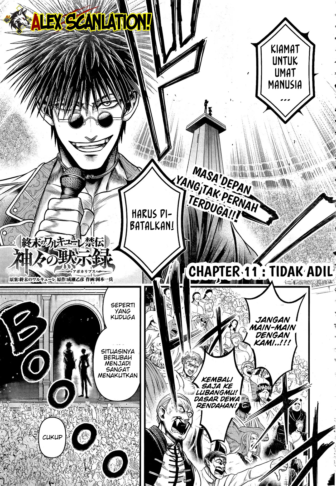 Shuumatsu no Walküre Kinden: Kamigami no Apocalypse Chapter 11 - halaman 3