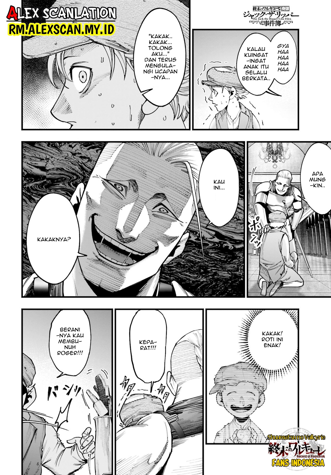 Shuumatsu no Walküre Kitan: Jack the Ripper no Jikenbo Chapter 3 - halaman 8