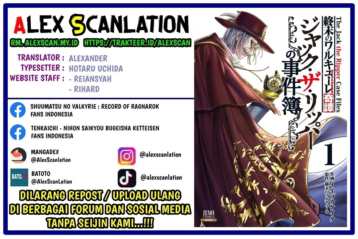 Shuumatsu no Walküre Kitan: Jack the Ripper no Jikenbo Chapter 9 - halaman 2