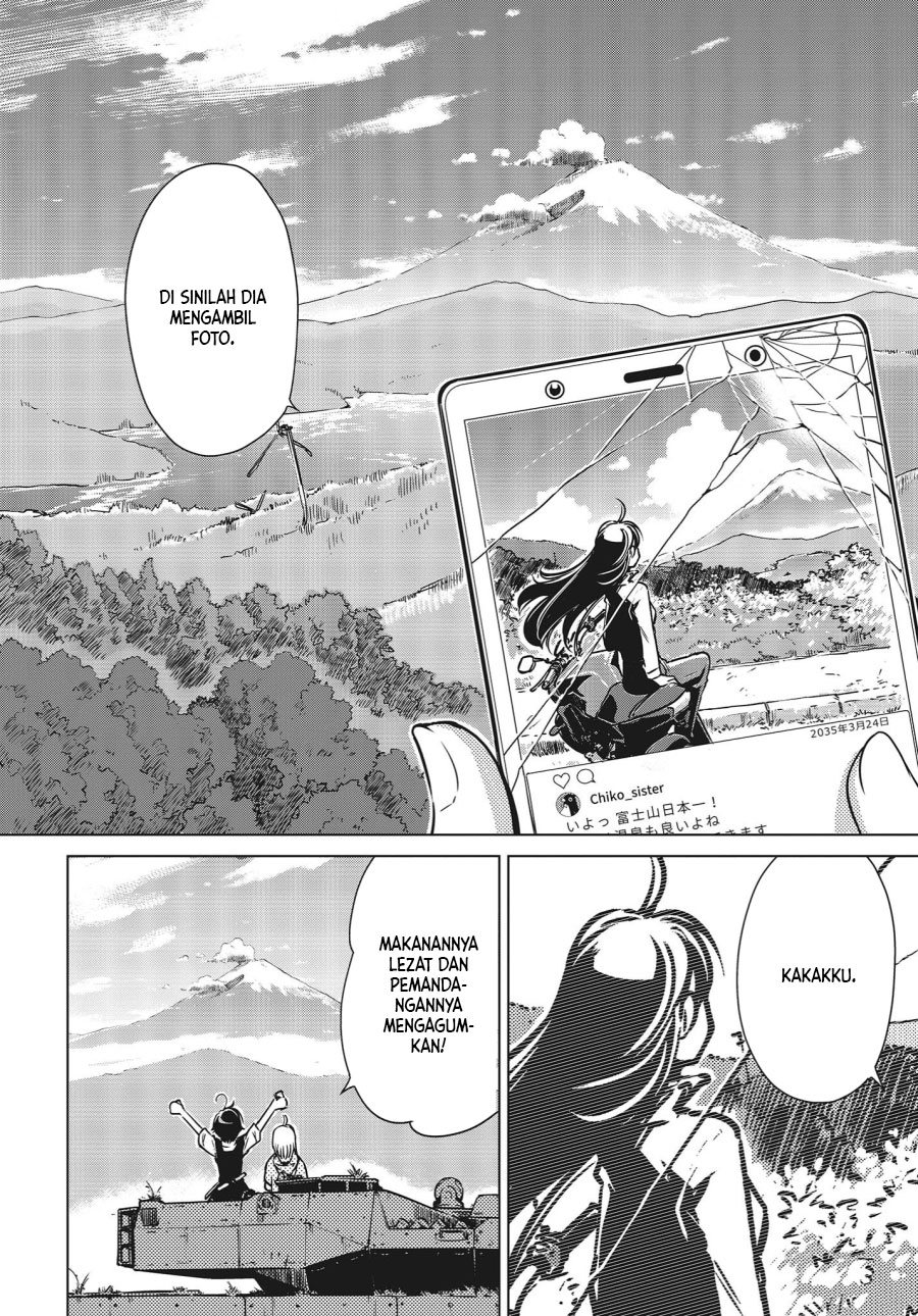 Shuumatsu Touring Chapter 1 - halaman 19