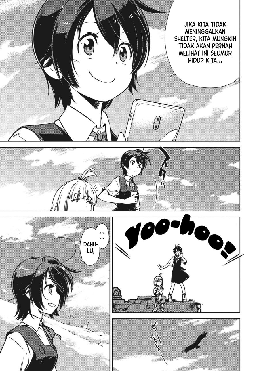 Shuumatsu Touring Chapter 1 - halaman 20