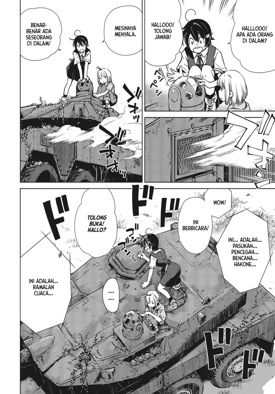 Shuumatsu Touring Chapter 1 - halaman 23