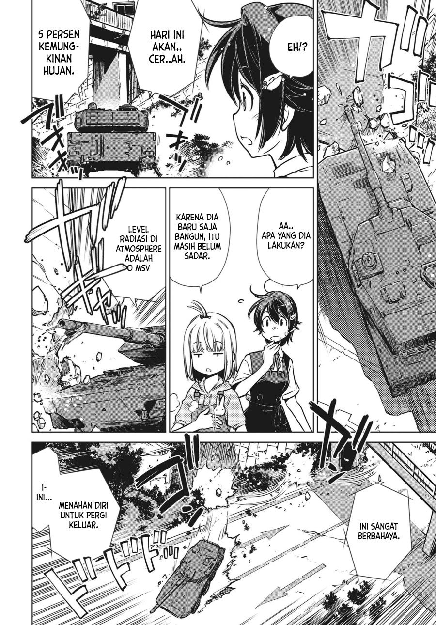 Shuumatsu Touring Chapter 1 - halaman 25