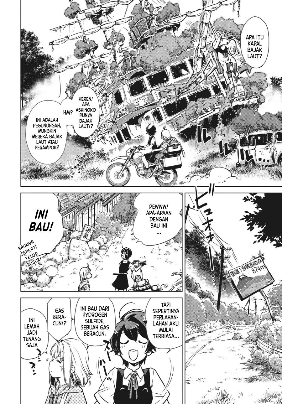 Shuumatsu Touring Chapter 1 - halaman 42