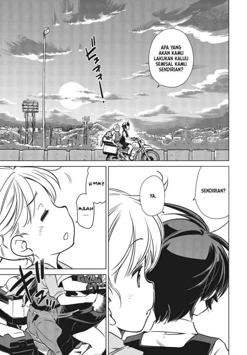 Shuumatsu Touring Chapter 2 - halaman 45