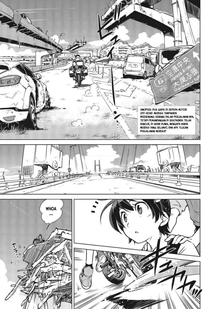 Shuumatsu Touring Chapter 2 - halaman 7